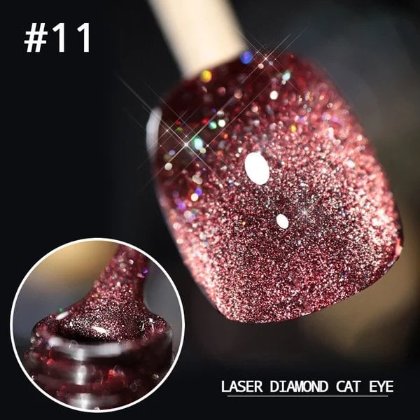 💅LAATSTE DAG HEET UITVERKOOP 60% KORTING💎Laser Diamond Cat Eye Nagellak