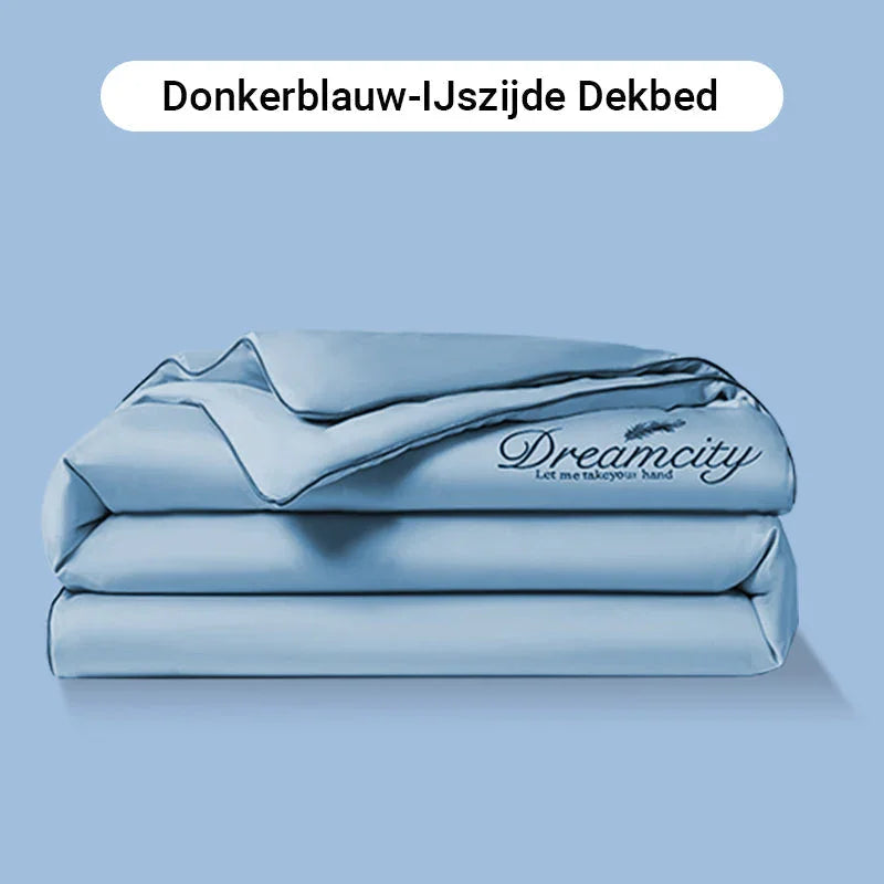 š„µš« 50% KORTING! Je matras is geen oven. Met deze ijslucht-lichte zomerset voelt je bed als een koel hotelbed op een Grieks eiland. Ademend, zweetafstotend, en zo glad dat je er bijna uit glijdt van comfort!