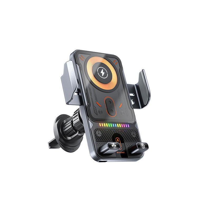 🚗 NU 60% KORTING! 📱 2-in-1 autotelefoonhouder & draadloze oplader – 360° draaibaar, stevige grip & snel opladen 🔋