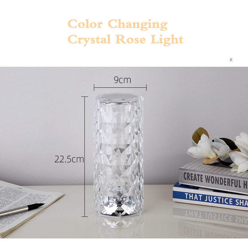 šAanbieding van de laatste dag - 60% kortingš„šTouch Rose kristallen lamp