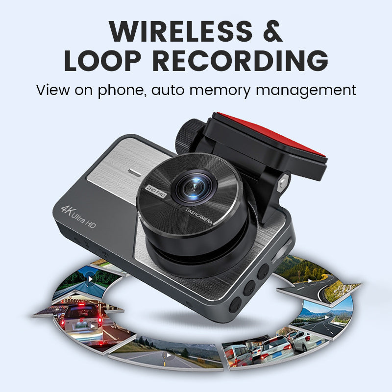 ššNU 60% KORTING! š 4K Ultra HD Autodashcam ā Nachtzicht, Wifi & Mobiele App | Veilig Rijden & Altijd Opnames! š