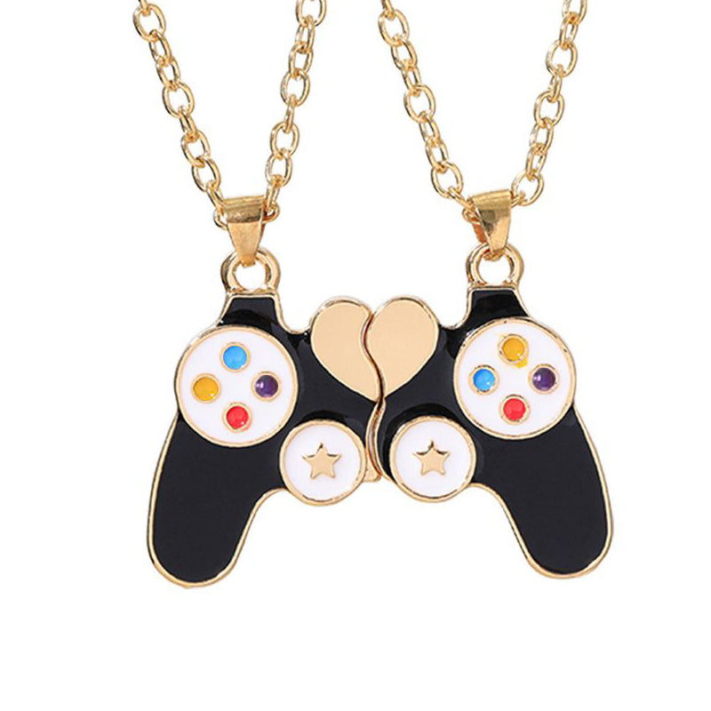 🎮 NU 60% KORTING! ✨ Arcade Controller Ketting – Sprankelende strass-steentjes, Duurzame Ketting & Gamer Cadeau 🕹️