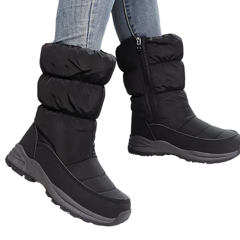 🎁60% KORTING❄️💖Extra warme sneeuwlaarzen met imitatiebontvoering voor dames