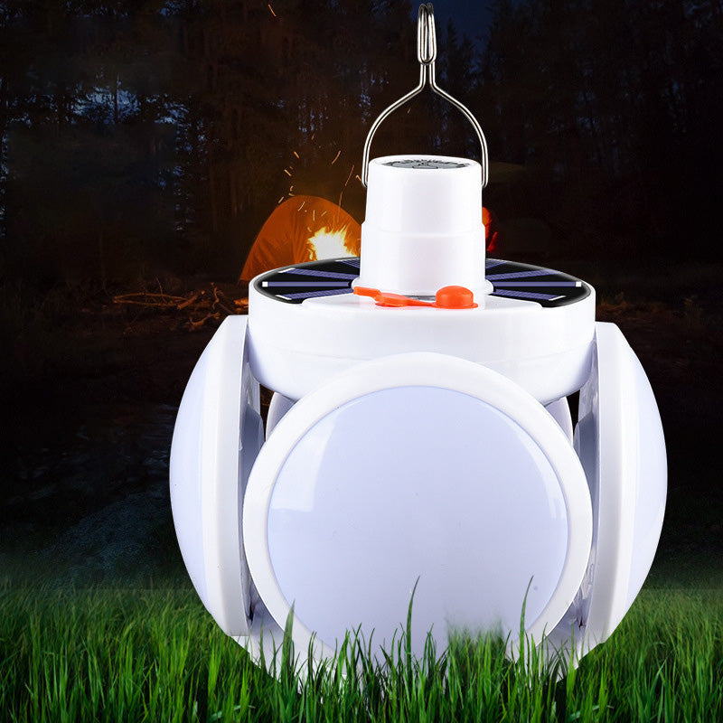 ☀️⚡60% KORTING! 🔋🔥Multifunctionele en opvouwbare solar lamp in de vorm van een voetbal