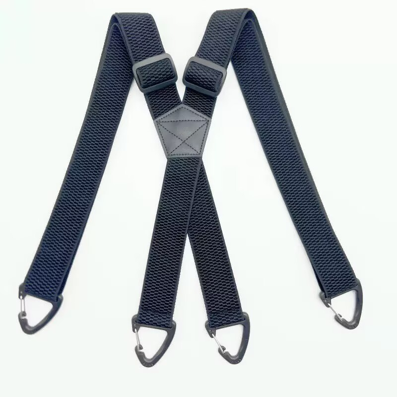 Antislip schouderbanden ๐ Brede elastische band + stevige haken, metalen verstelgesp, duurzaam polyester, geschikt voor zowel werkkleding als buitengebruik ๐ง