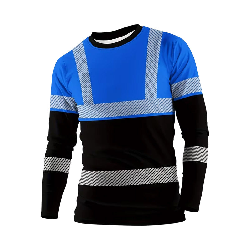 ๐ 50% KORTING! ๐โโ๏ธ Sportieve heren-longsleeve โ vochtafvoerend en met subtiele print โ perfect voor actieve dagen, joggen of vrije tijd โ ademend en comfortabel ๐ฟ