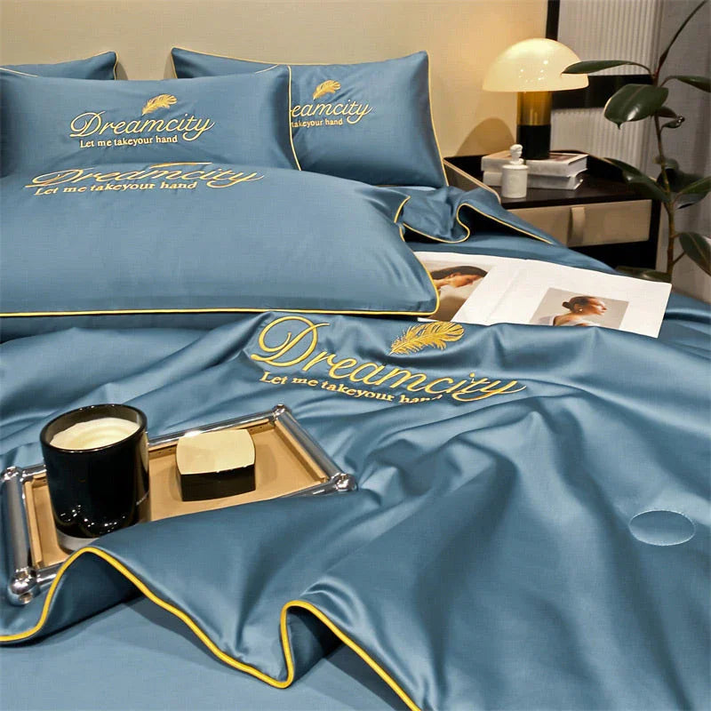 🥵🚫 50% KORTING! Je matras is geen oven. Met deze ijslucht-lichte zomerset voelt je bed als een koel hotelbed op een Grieks eiland. Ademend, zweetafstotend, en zo glad dat je er bijna uit glijdt van comfort!