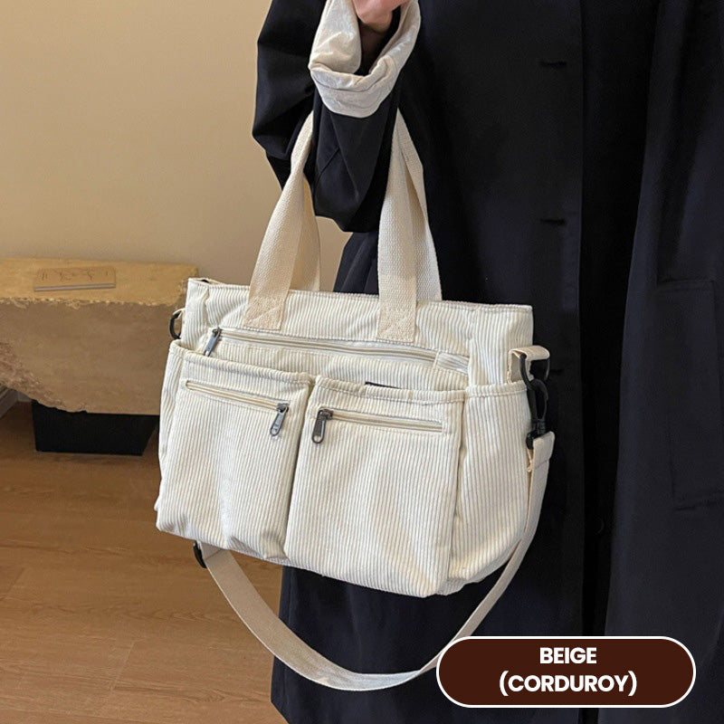 🔈🔈 60% KORTING!  👜Vintage effen schoudertas🎁
