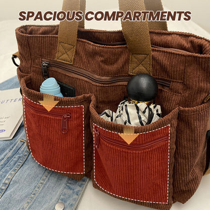 🔈🔈 60% KORTING!  👜Vintage effen schoudertas🎁