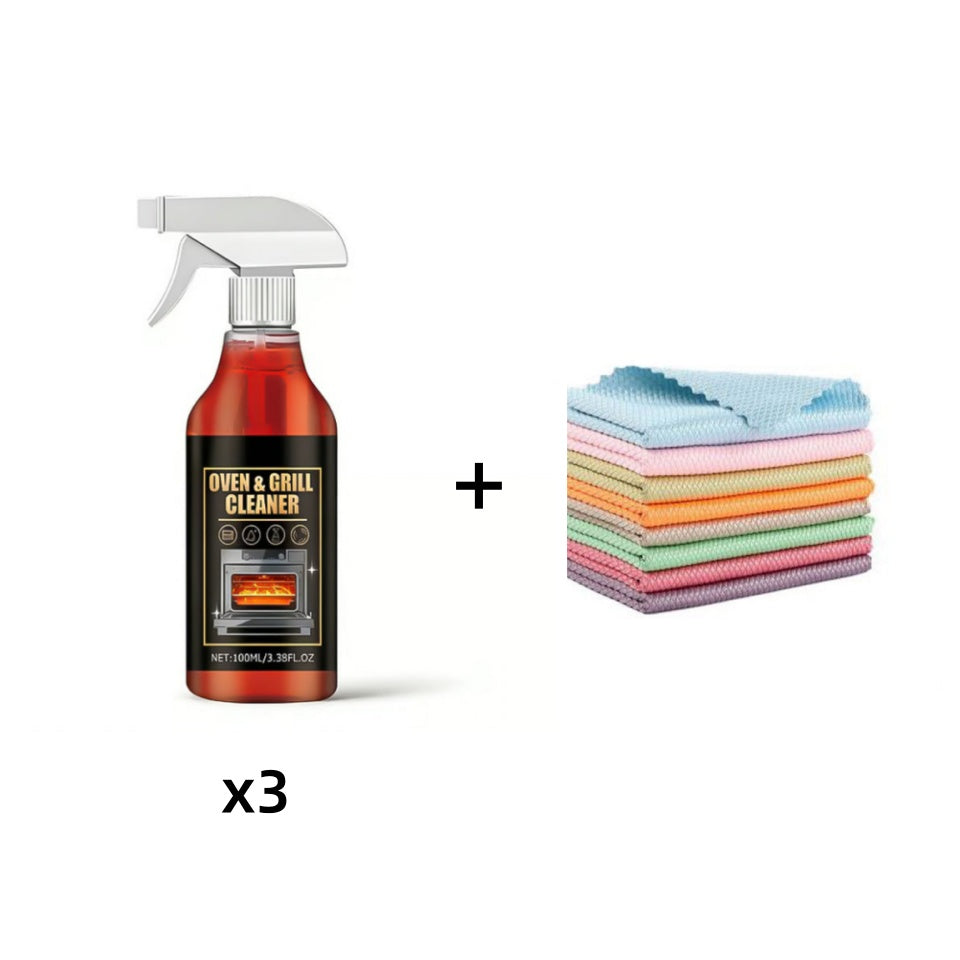 🧼 NU 60% KORTING! ✨ Oven- en grillreiniger in sprayvorm – Lost vet op in 5 minuten, schrobben is niet nodig & verwijdert geurtjes 🔥