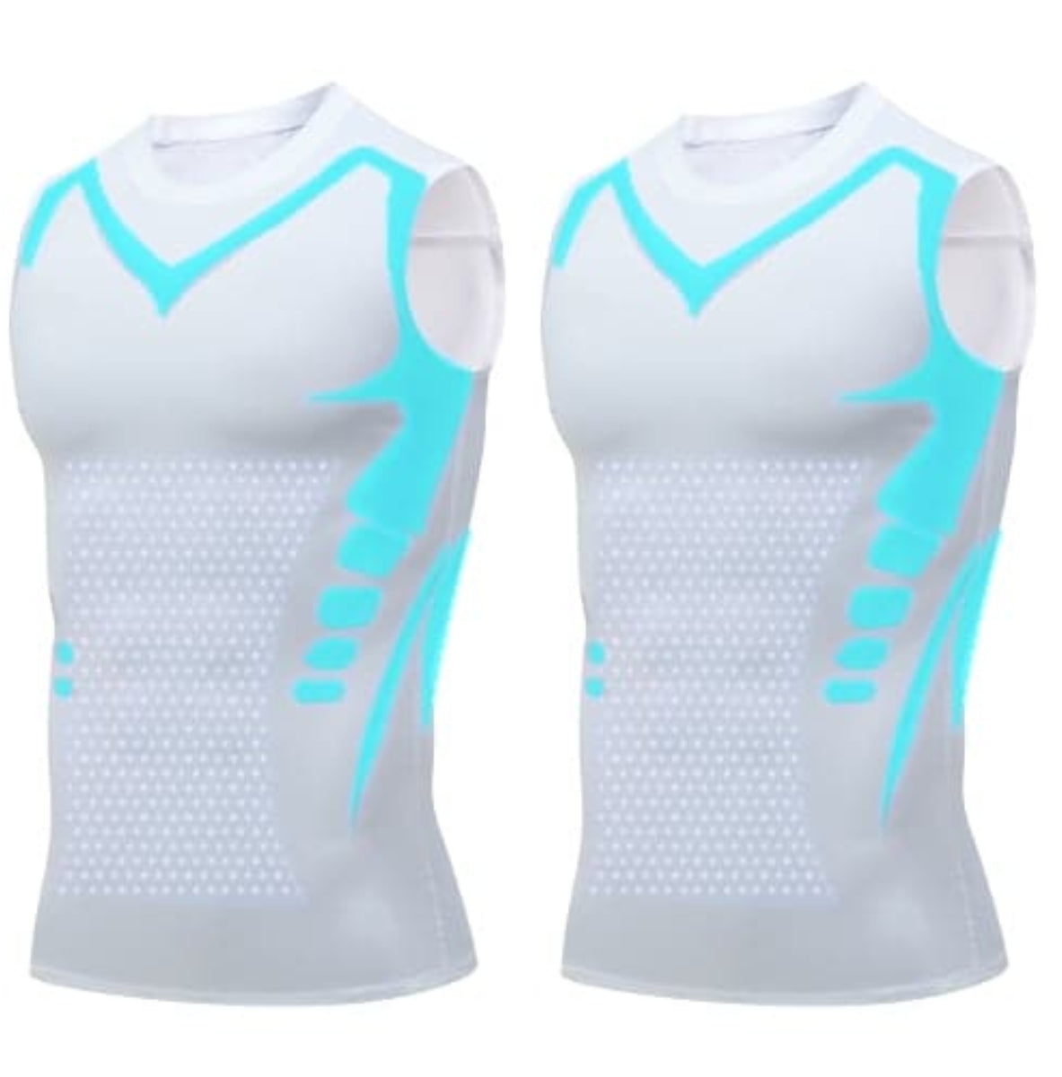 🔥 NU 50% KORTING! 💪 Ionic Shaping-vest – Compressie & verkoeling – Lichaamscontouren & mouwloos – Onzichtbaar onder kleding 🕶️