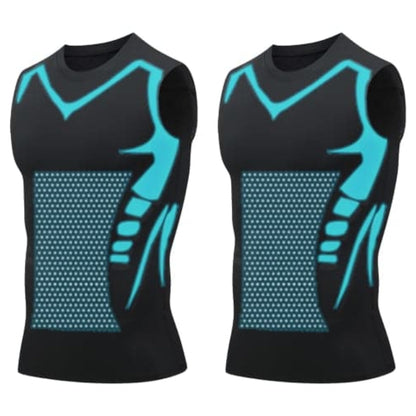 🔥 NU 50% KORTING! 💪 Ionic Shaping-vest – Compressie & verkoeling – Lichaamscontouren & mouwloos – Onzichtbaar onder kleding 🕶️