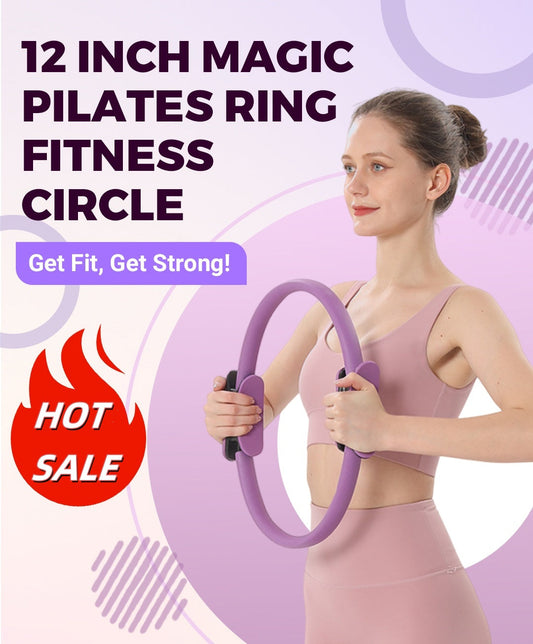 🏃‍♀️ NU 60% KORTING! 🌀 Pilatesring – Verbetert de core-kracht, lichtgewicht en ideaal voor thuis/op reis 💪