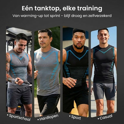 🔥 NU 50% KORTING! 💪 Ionic Shaping-vest – Compressie & verkoeling – Lichaamscontouren & mouwloos – Onzichtbaar onder kleding 🕶️