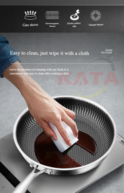 ✨Grote uitverkoop - 55% korting🍳  - Premium anti -aanbak Pan met deksel