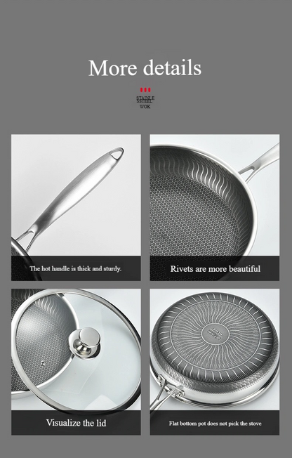 ✨Grote uitverkoop - 55% korting🍳  - Premium anti -aanbak Pan met deksel