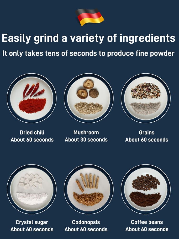 ⏳55% korting⏰Grote capaciteit en hoge snelheid elektrische maalbeker🫘