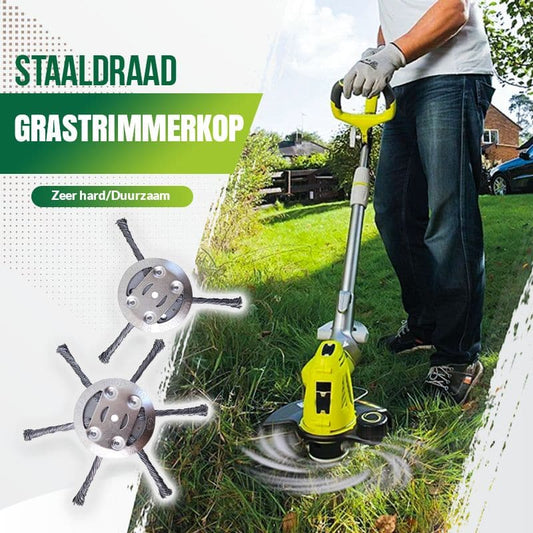 🔥Koop meer kortingen meer🔥Staaldraad grastrimmerkop
