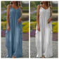 🌸Speciale prijs🌸  Dames losse jumpsuit met wijde pijpen en zakken