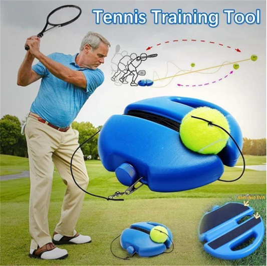 💎60% KORTING! 💎 Solo Tennis Training Board – Automatische Rebound, Draagbaar & Ideaal voor Alle Niveaus 🎾✨