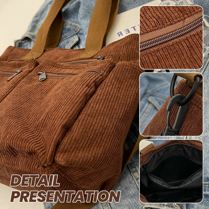 🔈🔈 60% KORTING!  👜Vintage effen schoudertas🎁