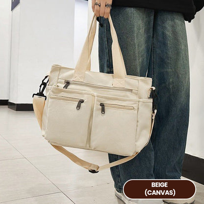 🔈🔈 60% KORTING!  👜Vintage effen schoudertas🎁