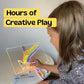 🎨 NU 50 % KORTING! ✨ Verlichte LED-tekentafel voor kinderen – herbruikbaar oppervlak, USB-aangedreven & 6 kleurpotloden – perfect voor creatieve kleine kunstenaars 🖍️