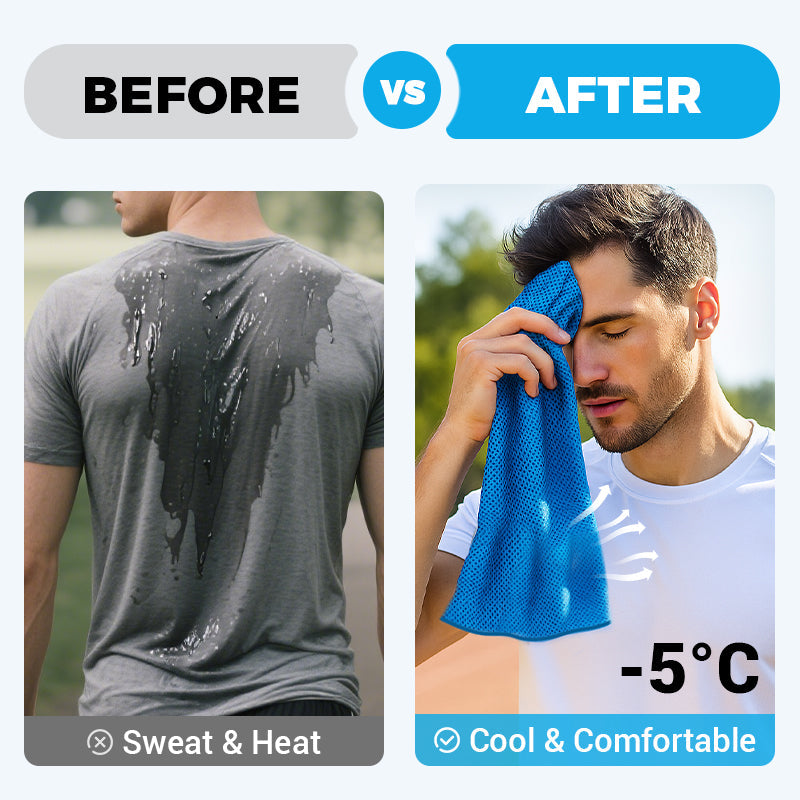 🎁 KOOP 1, KRIJG 1 GRATIS! 🧊 De koelhanddoek die elke sporter en forens nodig heeft. Instant verkoeling, herbruikbaar, en past in elke tas. Nooit meer last van de hitte!