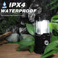 💥 HALVE PRIJS — ALLEEN VANDAAG! ⛺️ Oplaadbare campinglamp op zonne-energie – inklapbare ledlamp, IPX4-waterbestendig 💡 Magnetische voet & inklapbare haak 🏔️ Ideaal voor kamperen, wandelen & noodsituaties bij stroomuitval 🔋