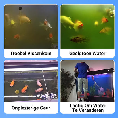 🐟 KOOP 1, KRIJG 1 GRATIS! 💧 Tablet voor waterzuivering in het aquarium – Verwijdert onzuiverheden, brengt de pH-waarde in balans en is zacht voor vissen 🧪