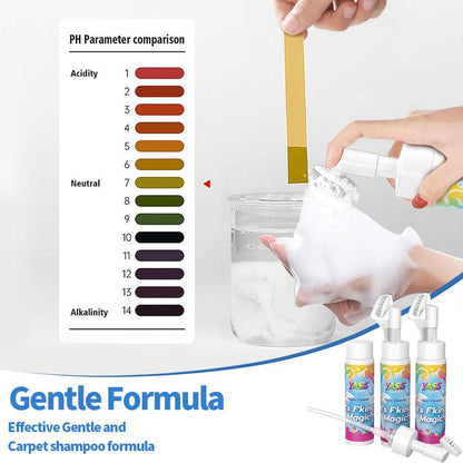 ⏳LAATSTE DAG – KOOP 2, KRIJG 1 GRATIS!!💖Yass Clean Magic schuimreiniger voor tapijten en meubelbekleding – verwijdert vlekken en geurtjes van huisdieren, inclusief reinigingsborstel🧼🪄