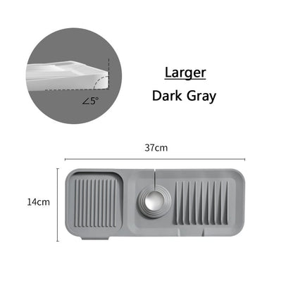 🎁 Sinterklaasactie: 50% korting💧 Op maat te knippen, verstelbare siliconen kraanspatmat met automatische afvoer en sneldrogende drukopvang – voorkomt watervlekken rond keuken- en badkamerwasbakken.