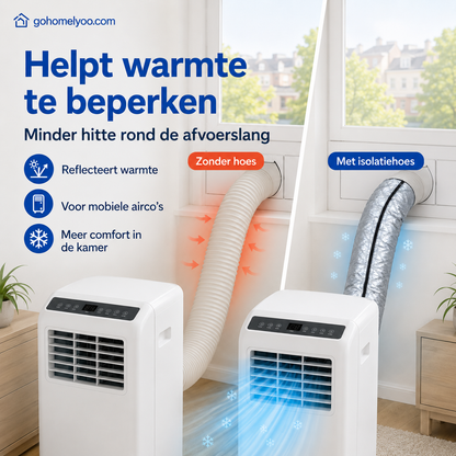 ❄️ 50% KORTING – Airco Isolatiehoes – Houd Je Kamer Koeler & Bespaar Energie 🌬️