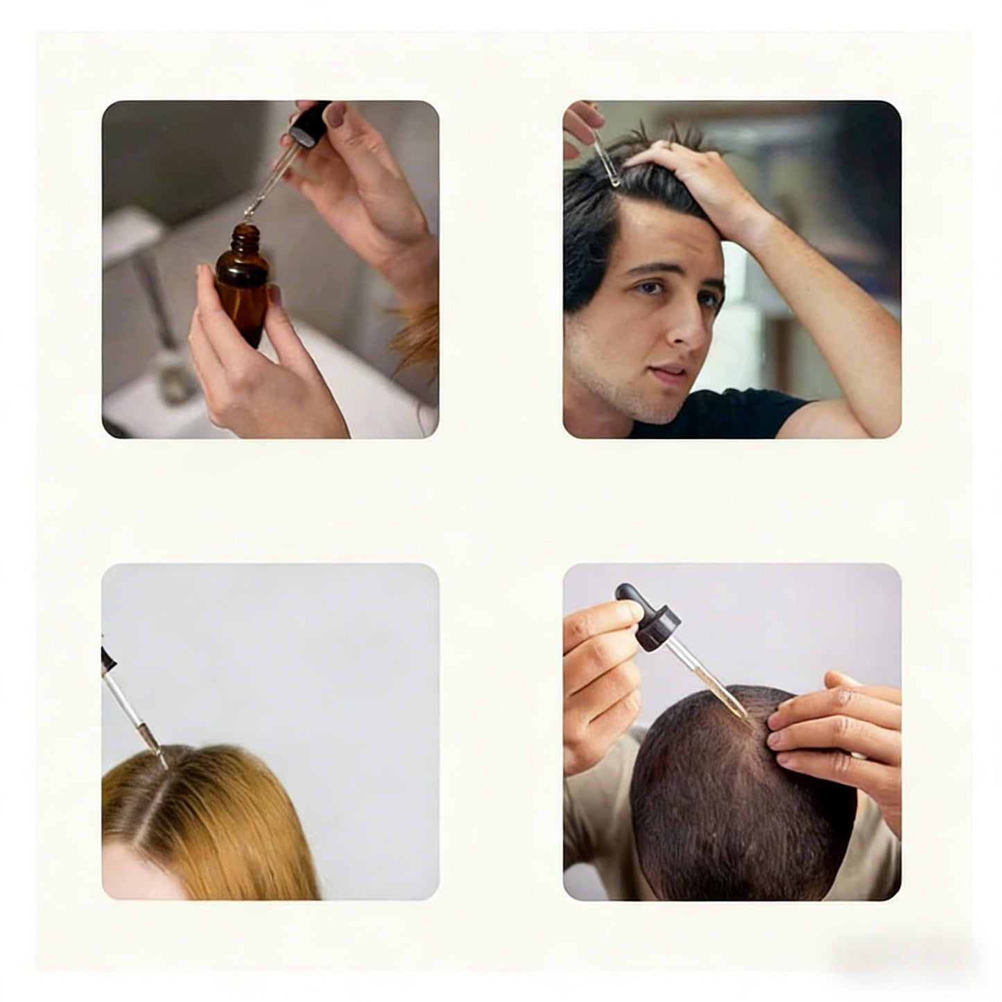 🌟Stop met het gebruik van shampoos! Deze premium haarolie is een haarmasker + serum + serum voor haargroei. 💦72 uur langdurige glans