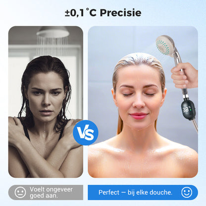 💧Douche thermometer🌡️Geen giswerk meer - Instant Temp!🚿