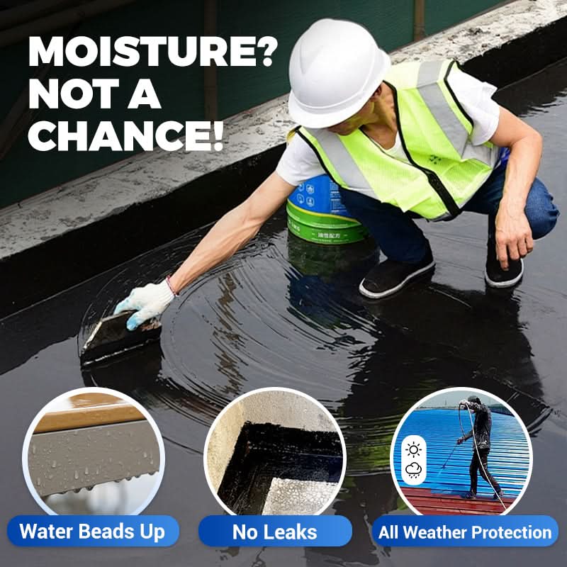🛡️ 60% KORTING! 🏠 Waterdichte polyurethaancoating – Veelzijdige bescherming, eenvoudig aan te brengen en duurzaam ✨