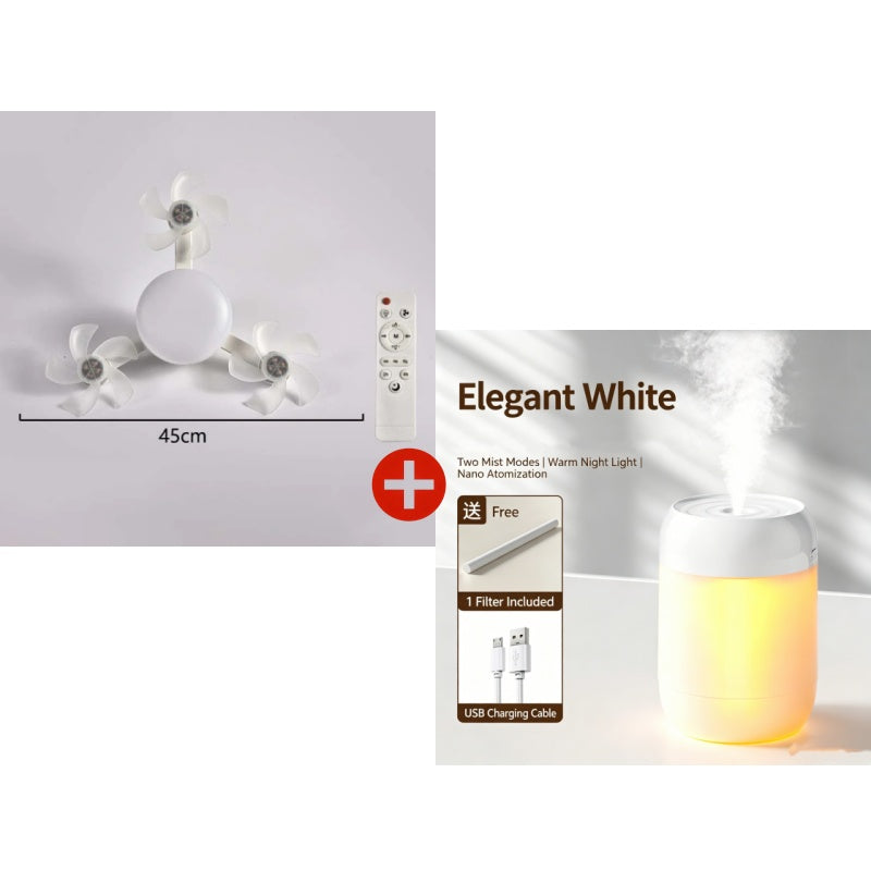 🌀 50% KORTING! 💡 Plafondventilator met E27-fitting – Stille 2-in-1 LED-ventilator met afstandsbediening – Verkoeling & verlichting in één 🏠