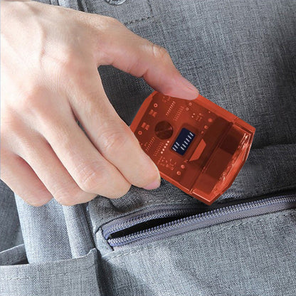 🔥Transparante Mini Elektrische Scheerapparaat met Lage Geluidniveau🔥