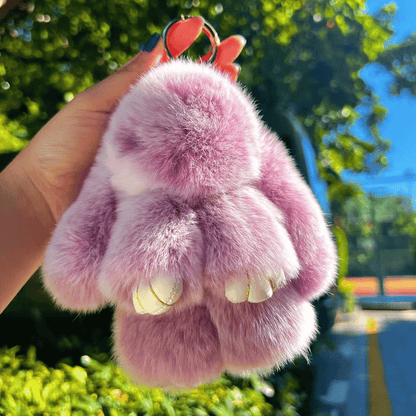 🐰 NU 60% KORTING! 🏆 Handgemaakte zachte konijnenpomponbedeltjes – Schattig ontwerp, hoogwaardig garen & perfect voor tassen/sleutels 🎀