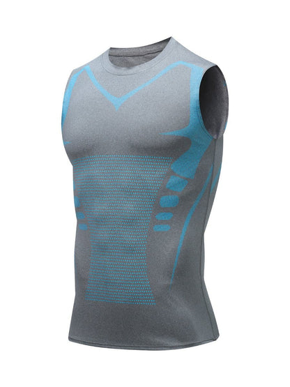🔥 NU 50% KORTING! 💪 Ionic Shaping-vest – Compressie & verkoeling – Lichaamscontouren & mouwloos – Onzichtbaar onder kleding 🕶️