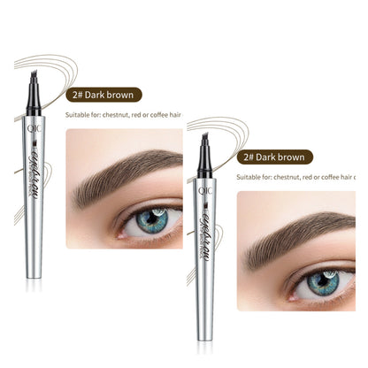 🌸3D waterdichte microblading wenkbrauwpotlood met 4 vorkpunten en tatoeagepen (🔥koop 1, krijg 1 gratis)