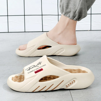☁️🦶 Pantoffels van traagschuim | Voetboogondersteuning, antislip, geschikt voor nat en droog gebruik, gemakkelijk aan en uit te trekken, stijlvol en veelzijdig