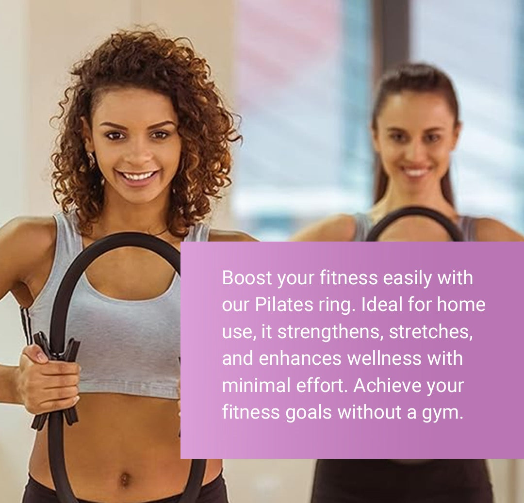 🏃‍♀️ NU 60% KORTING! 🌀 Pilatesring – Verbetert de core-kracht, lichtgewicht en ideaal voor thuis/op reis 💪