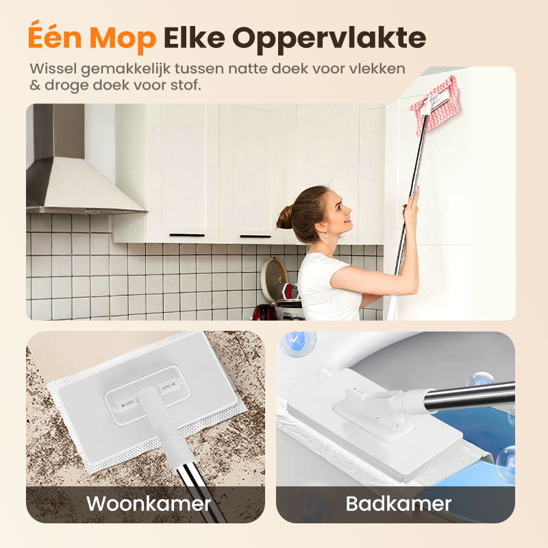 🔥 Laatste dag verkoop 50% korting 🔥 Wegwerpstofmaap met 4 herbruikbare doeken