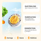 🔥Zomeruitverkoop - 55% korting🍉🥬Multifunctionele, draadloze en draagbare voedselreiniger en -zuiveraar met waterdicht ontwerp