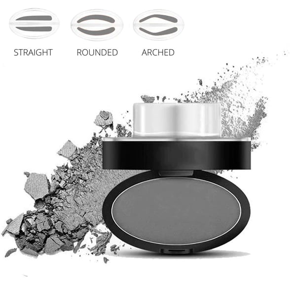 🔥 1+1 GRATIS 💖 50K+ Verkocht | Wenkbrauw Stempel Poeder Kit – Natuurlijke, Symmetrische Wenkbrauwen in Eén Druk | Waterproof tot 24U ✨