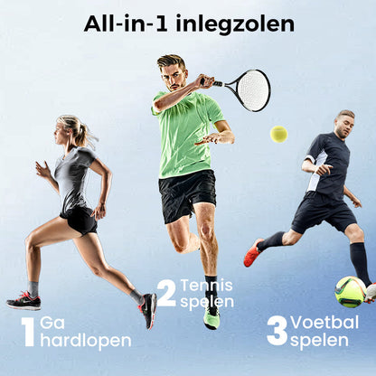 🔈🔈60% korting👟Schokdempende inlegzolen voor mannen en vrouwen🏃‍♂️👟✨