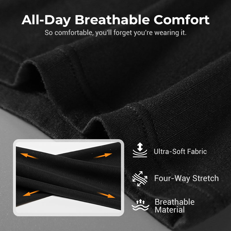 📢📢 60% KORTING! 💥Lange, ademende boxershorts voor heren – comfort de hele dag door! 🩲✨