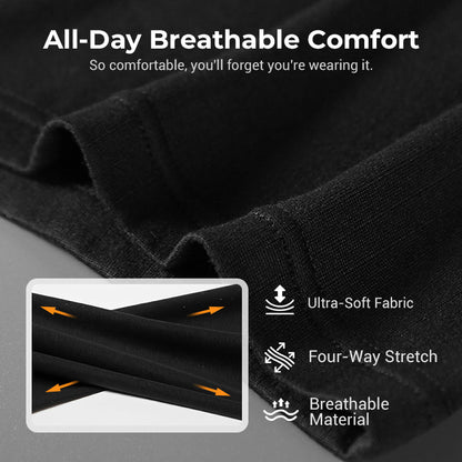 📢📢 60% KORTING! 💥Lange, ademende boxershorts voor heren – comfort de hele dag door! 🩲✨