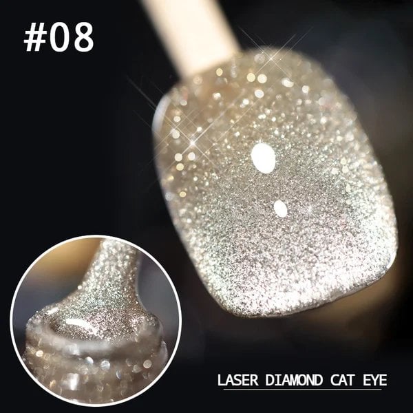 💅LAATSTE DAG HEET UITVERKOOP 60% KORTING💎Laser Diamond Cat Eye Nagellak